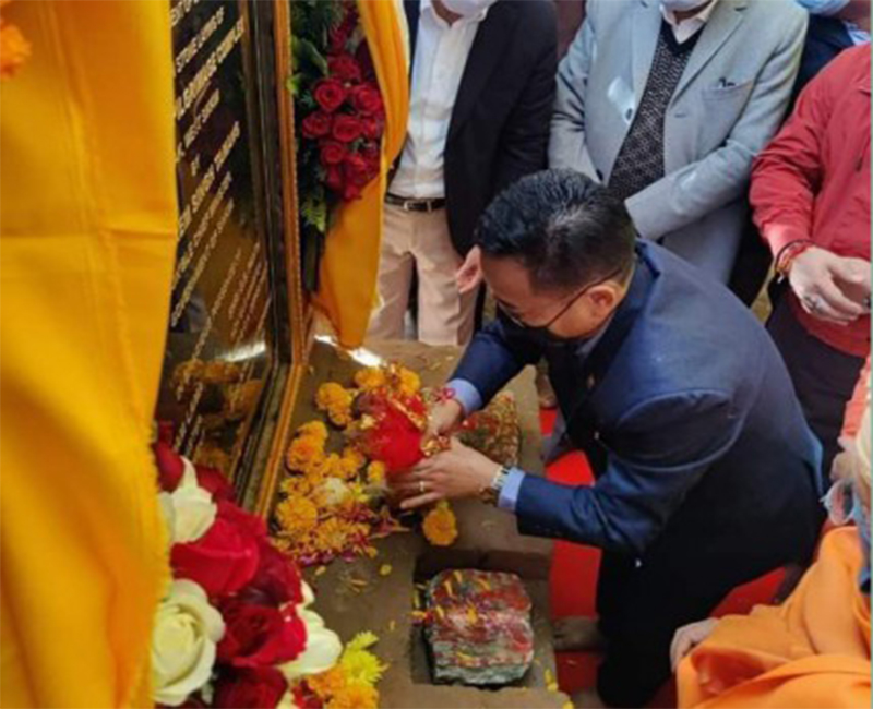 BRINDABAN DHAM PROJECT AT DODAK